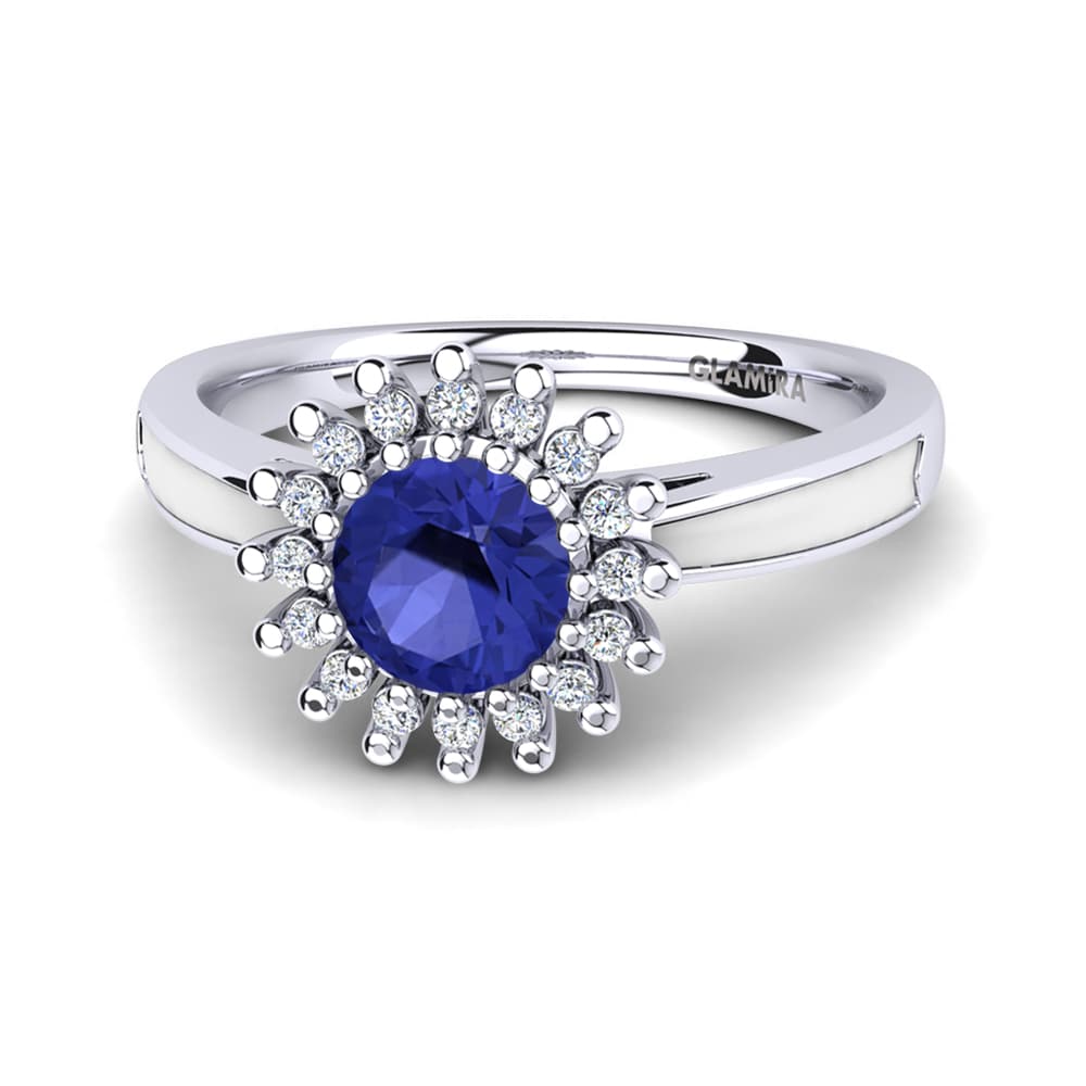 Tanzanite Engagement Ring Cipriana