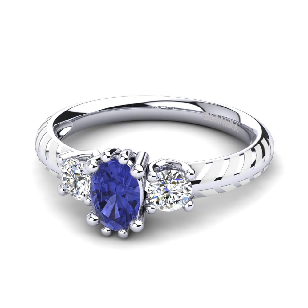 Tanzanite Engagement Ring Enrica