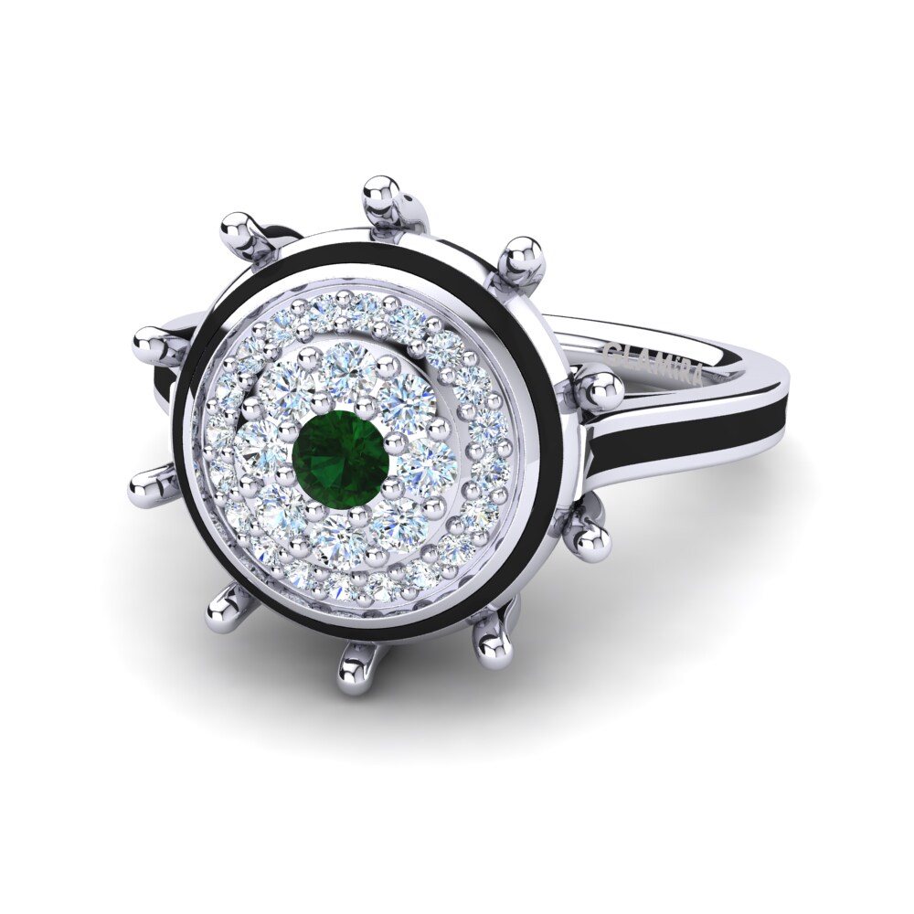 Green Zirconia Ring Ercolina