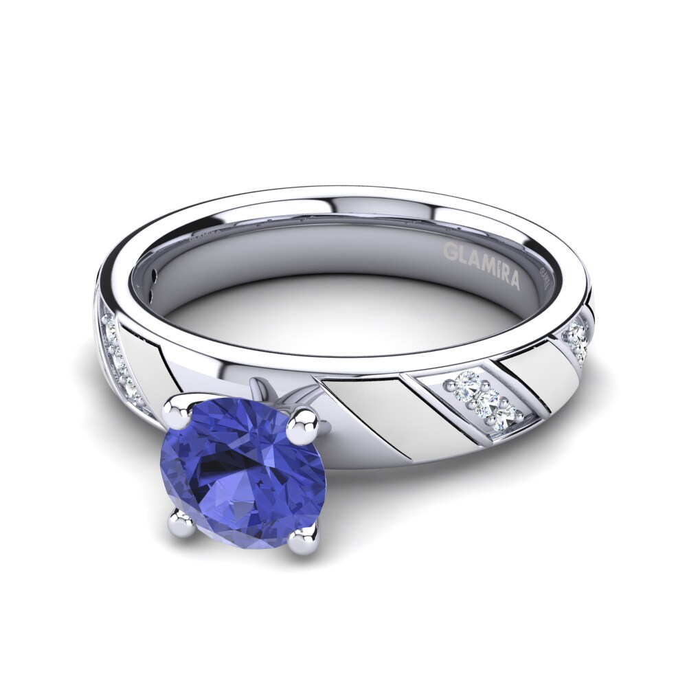 Tanzanite Engagement Ring Gioconda
