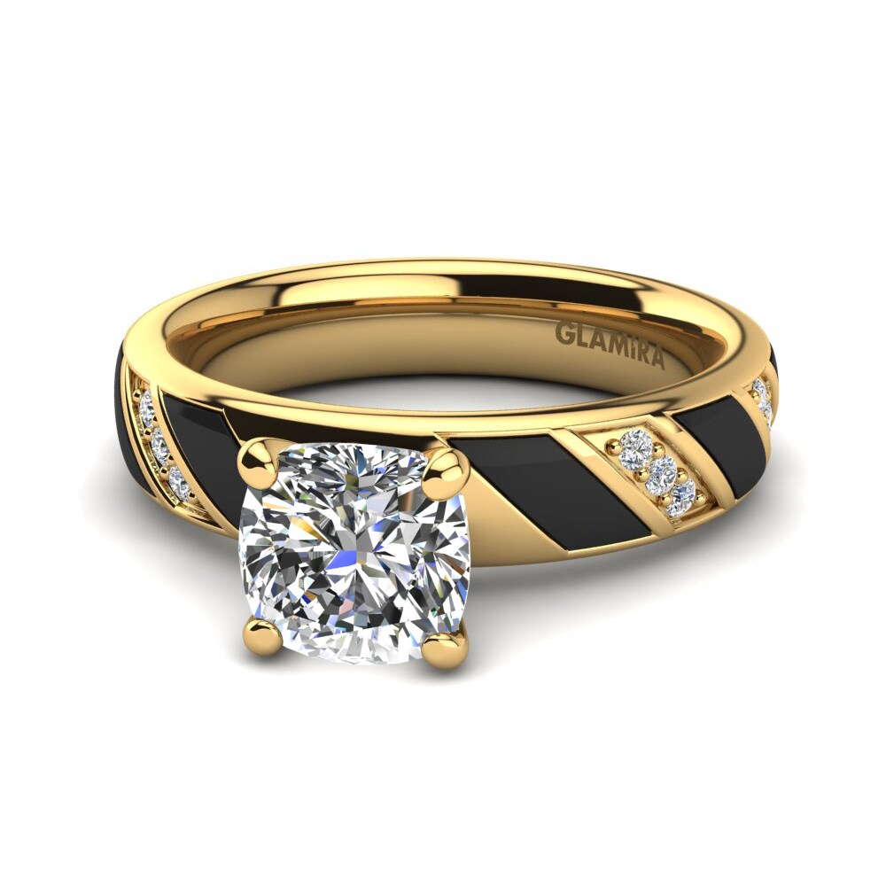 9ct Yellow Gold Engagement Ring Lavinia