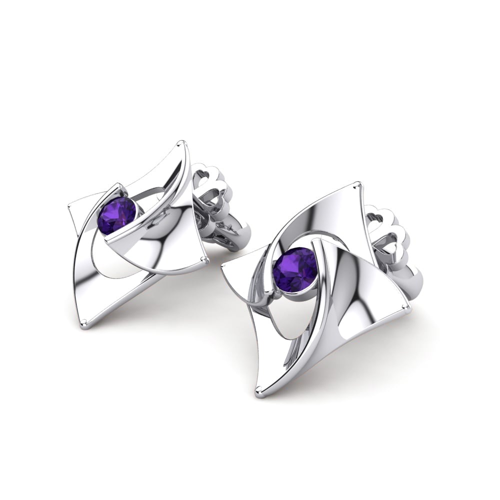 Amethyst Damen ohrring Vivienne