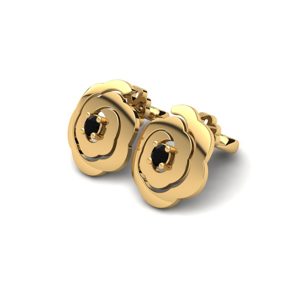 Black Sapphire Women's Earring Alexa