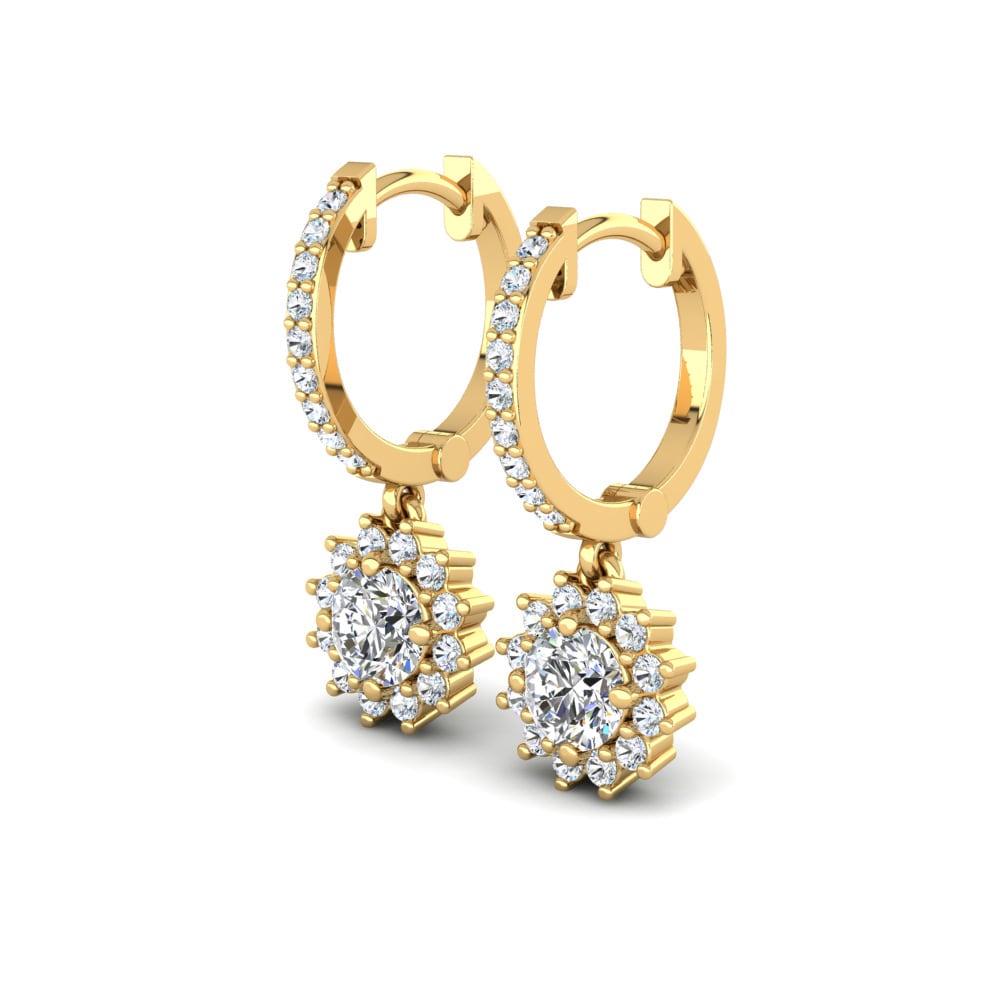 White sapphire Women's Earring Lucille