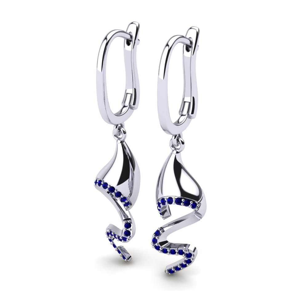 Dark Blue Zirconia Women's Earring Kaylee