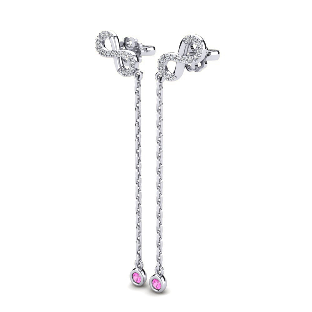 Pink Tourmaline Women's Earring Alberta