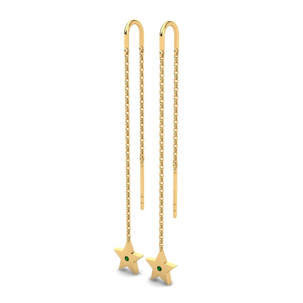 Gelbgold 585 Damen ohrring Selita