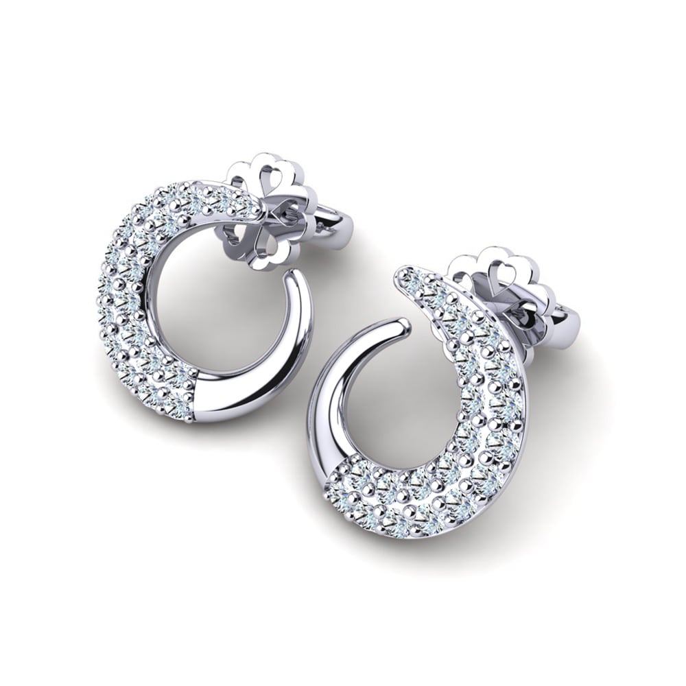 Laboratorium Gekweekte Diamant Dames Oorbellen Rosaria