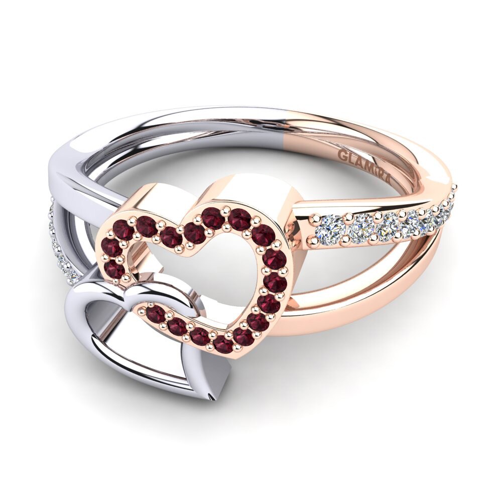 Garnet Ring Elladine