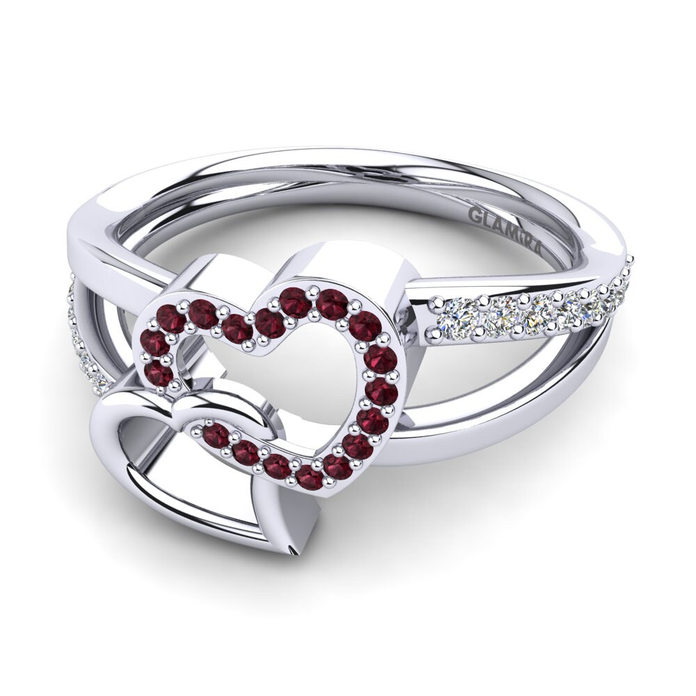 Garnet Ring Elladine