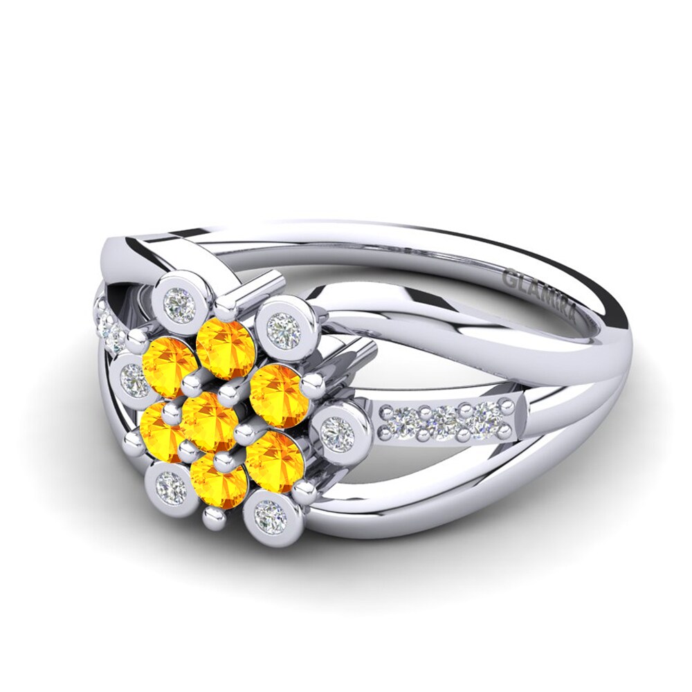 Citrine Ring Elsa