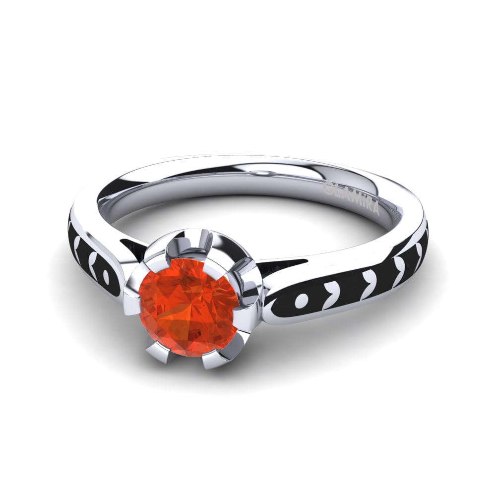 Feueropal Verlobungsring Erminia