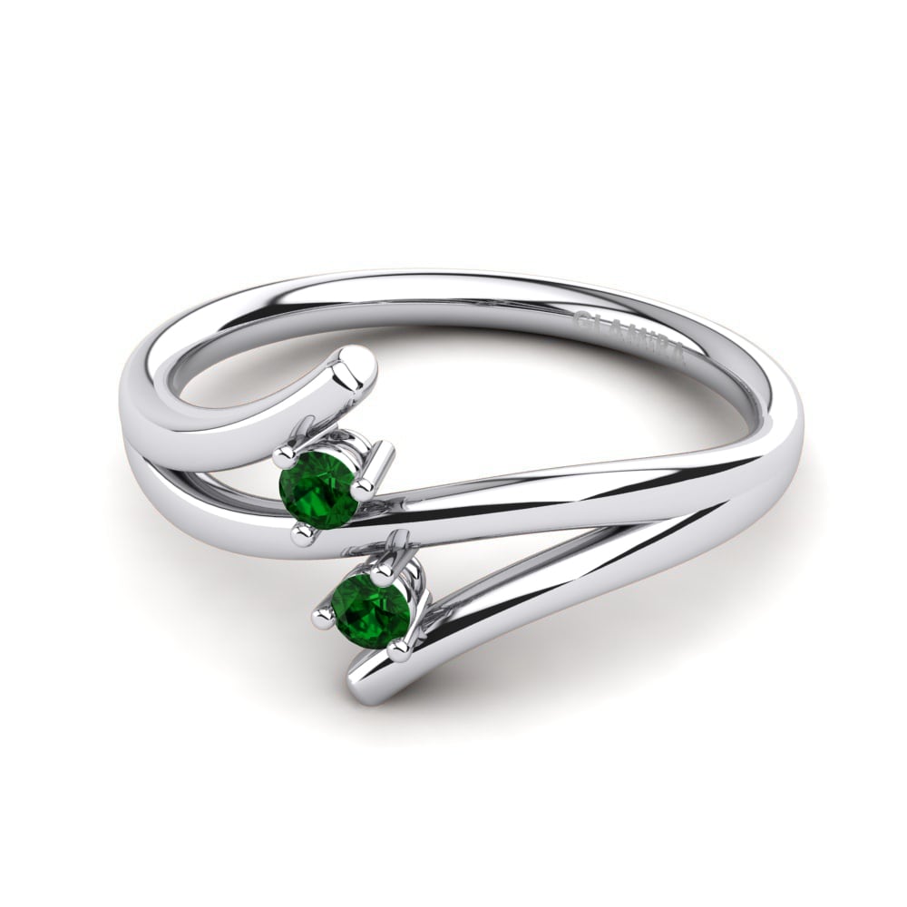 Green Zirconia Ring Estrella