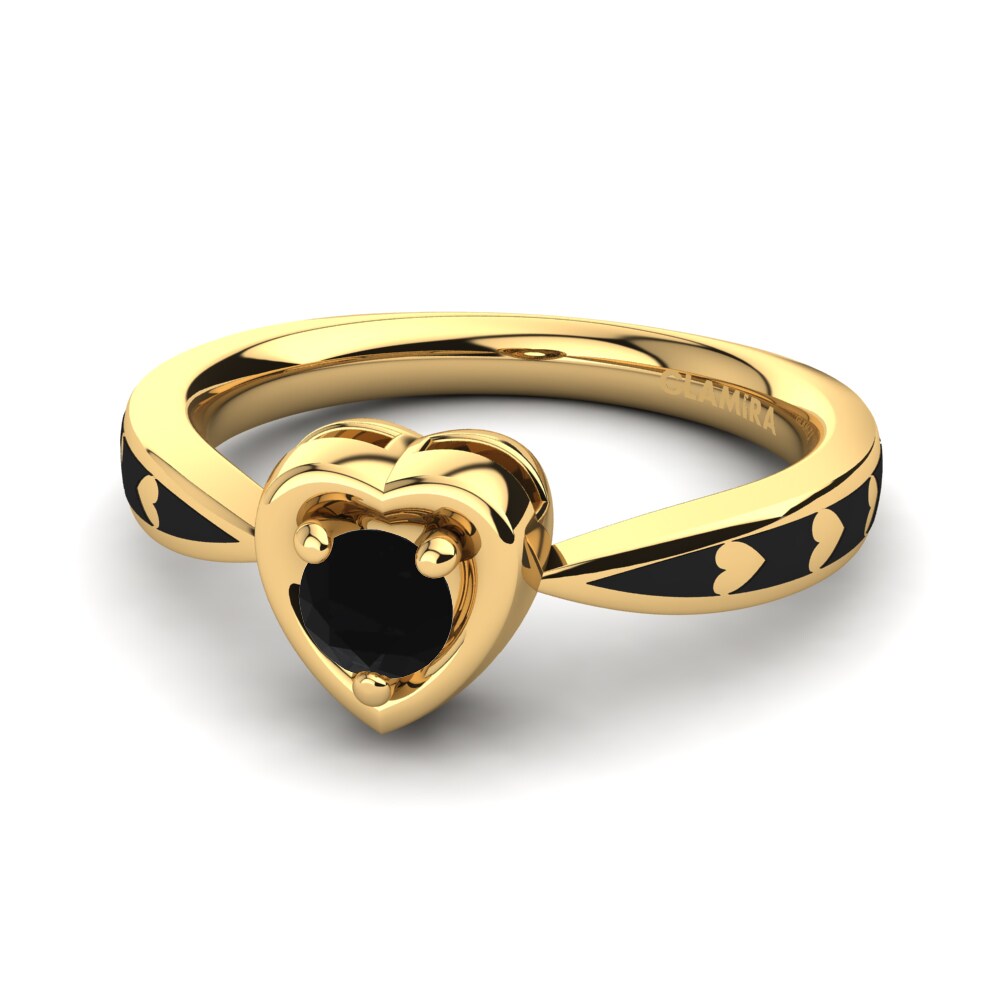 Black Sapphire Ring Eugenia
