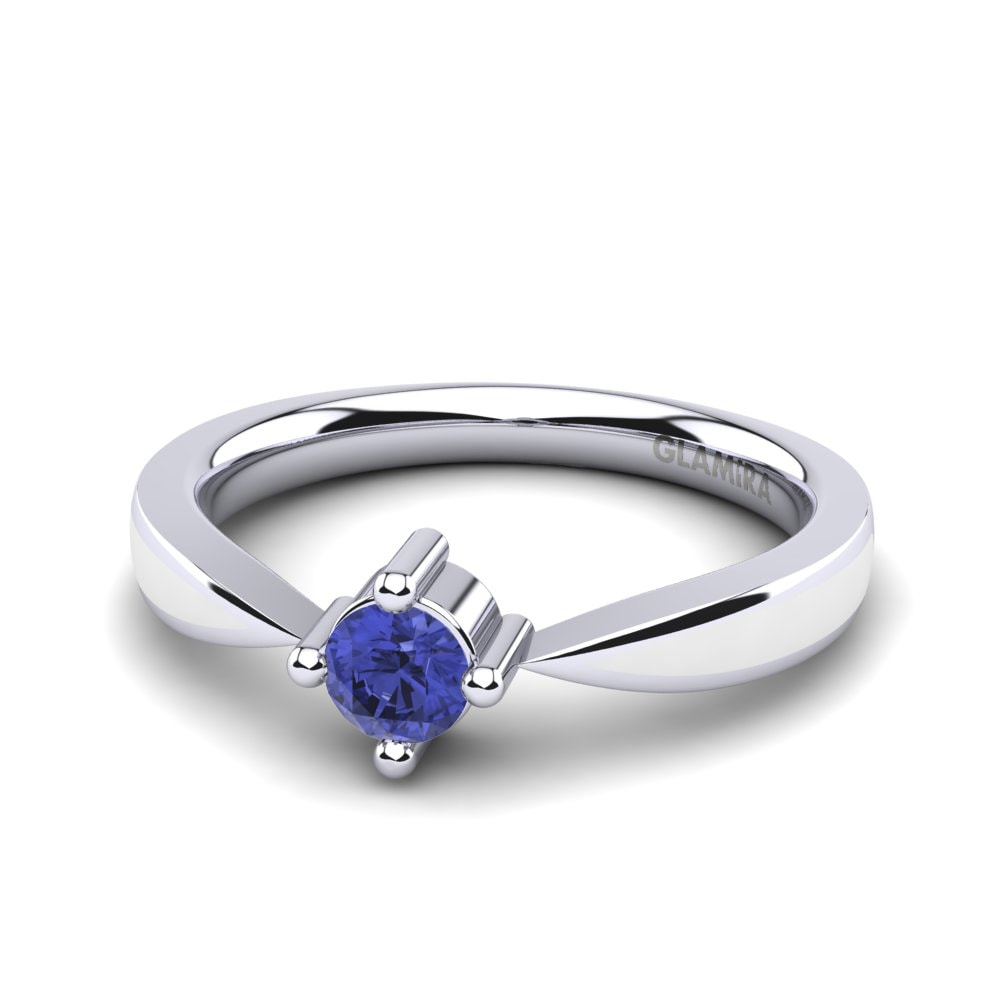 Tanzanite Engagement Ring Eusebia