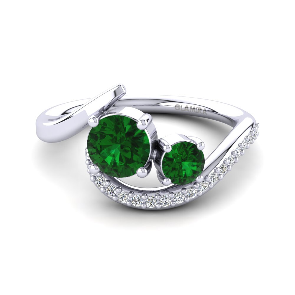 Green Zirconia Ring Evalett