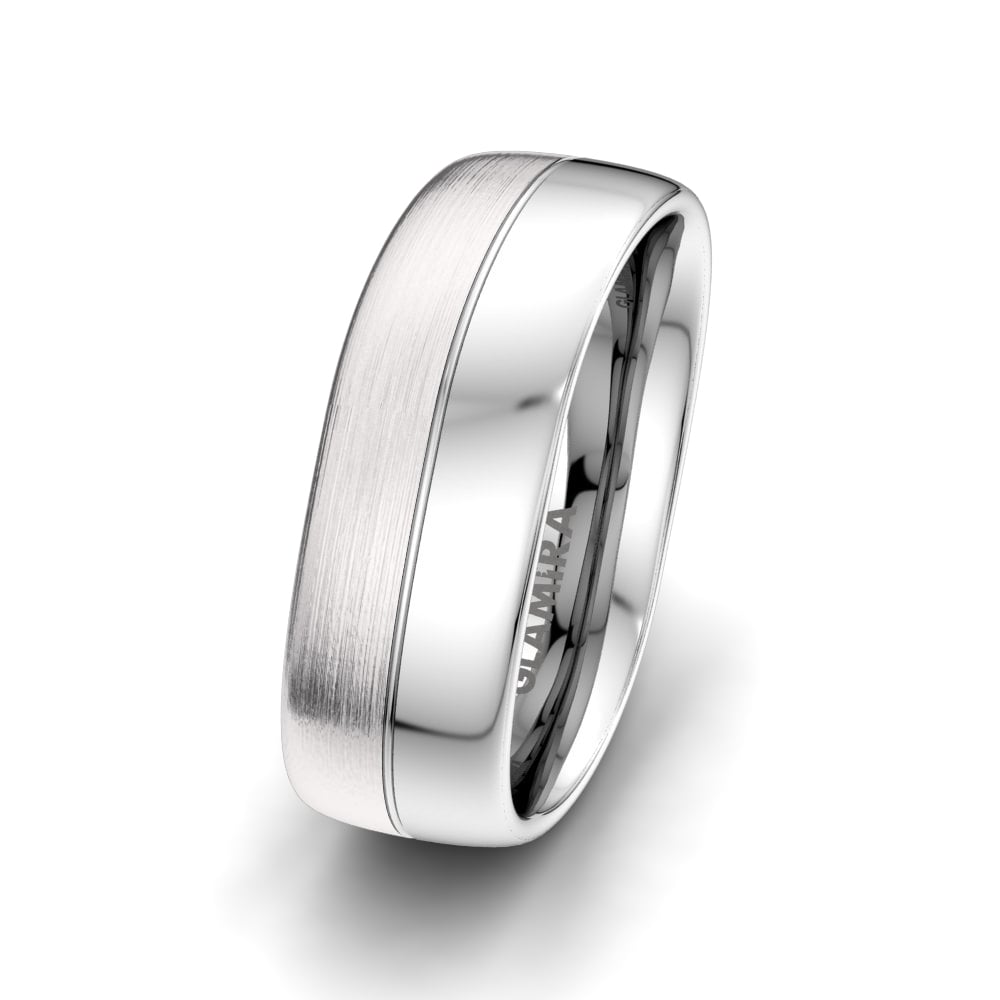 Fancy Men's Wedding Ring Splendid Shape 8 mm