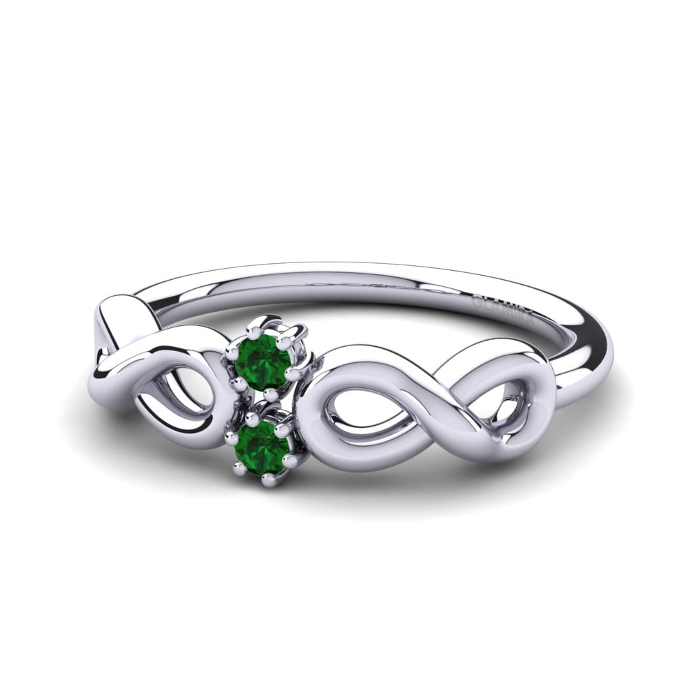 Green Zirconia Ring Florestine