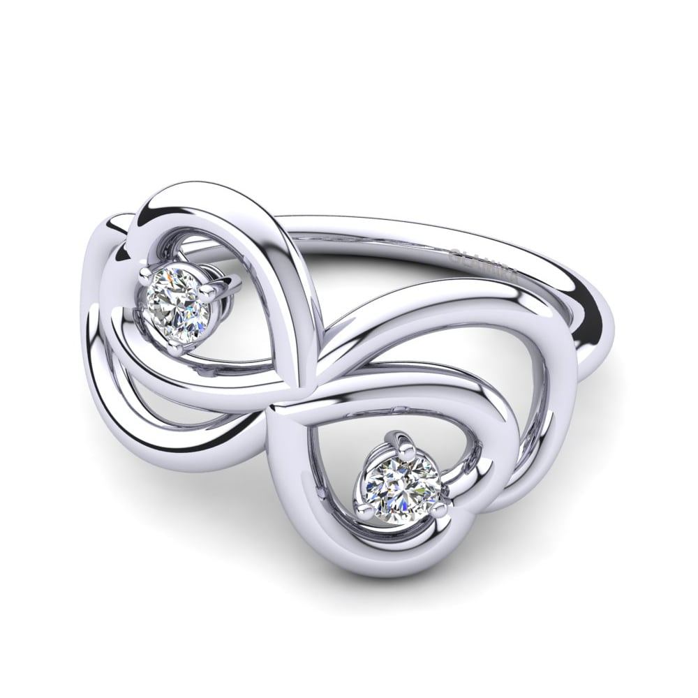 Diamante cultivado en laboratorio Anillo Florisel