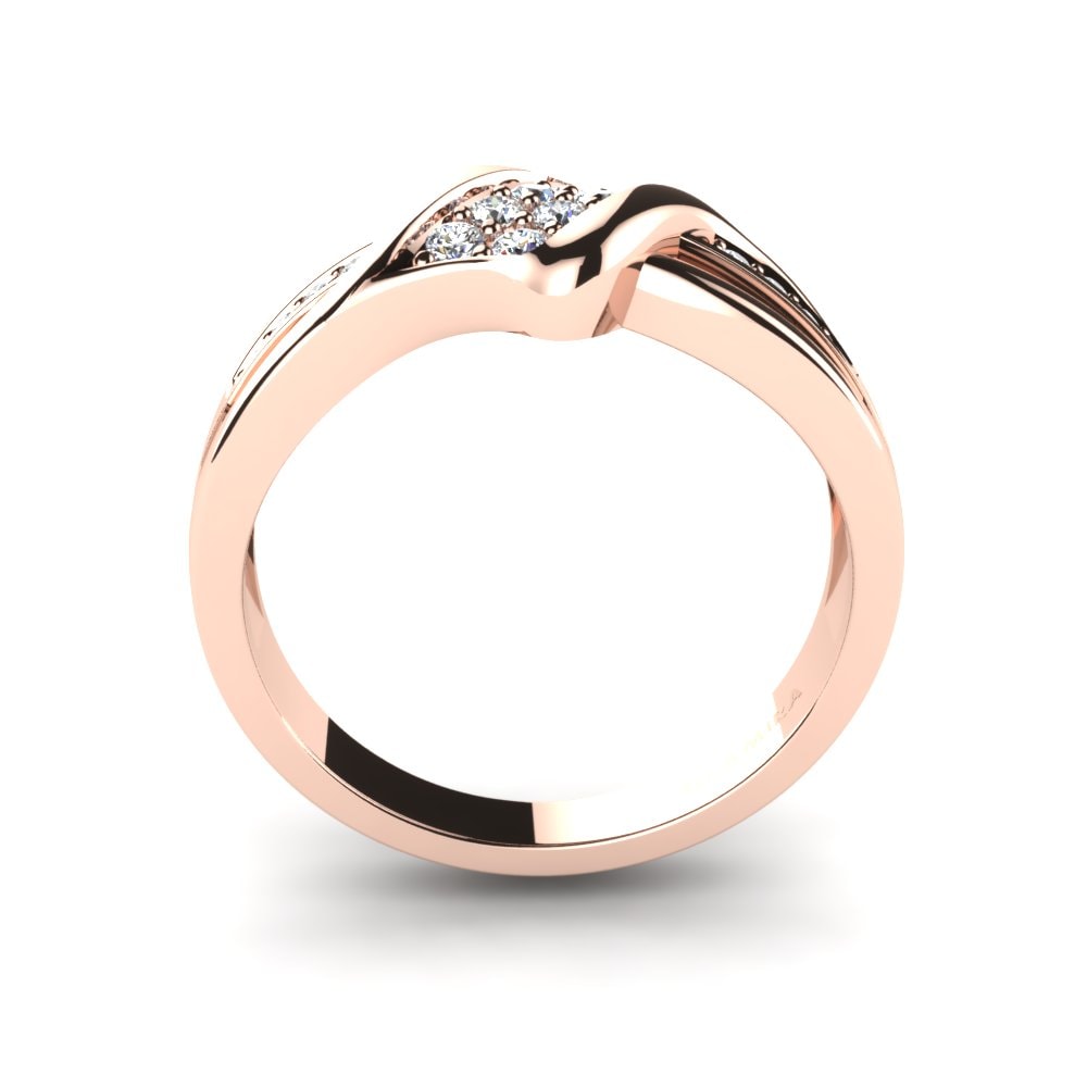 Rotgold 585 Ringe Vivien