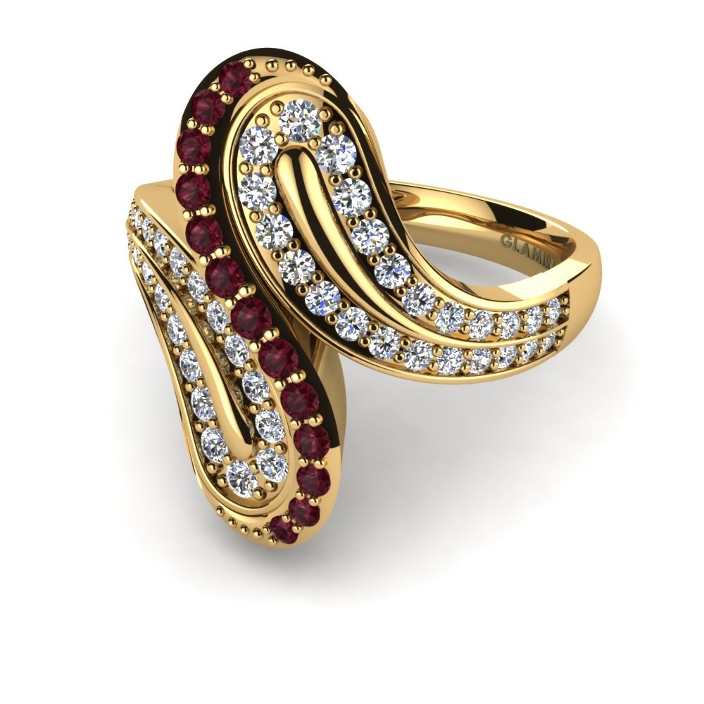 Garnet Ring Georgette