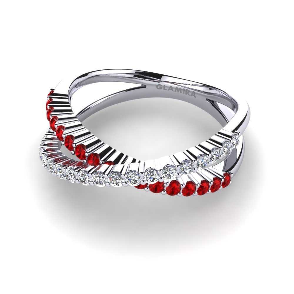 Circonita Roja Anillo Giselle