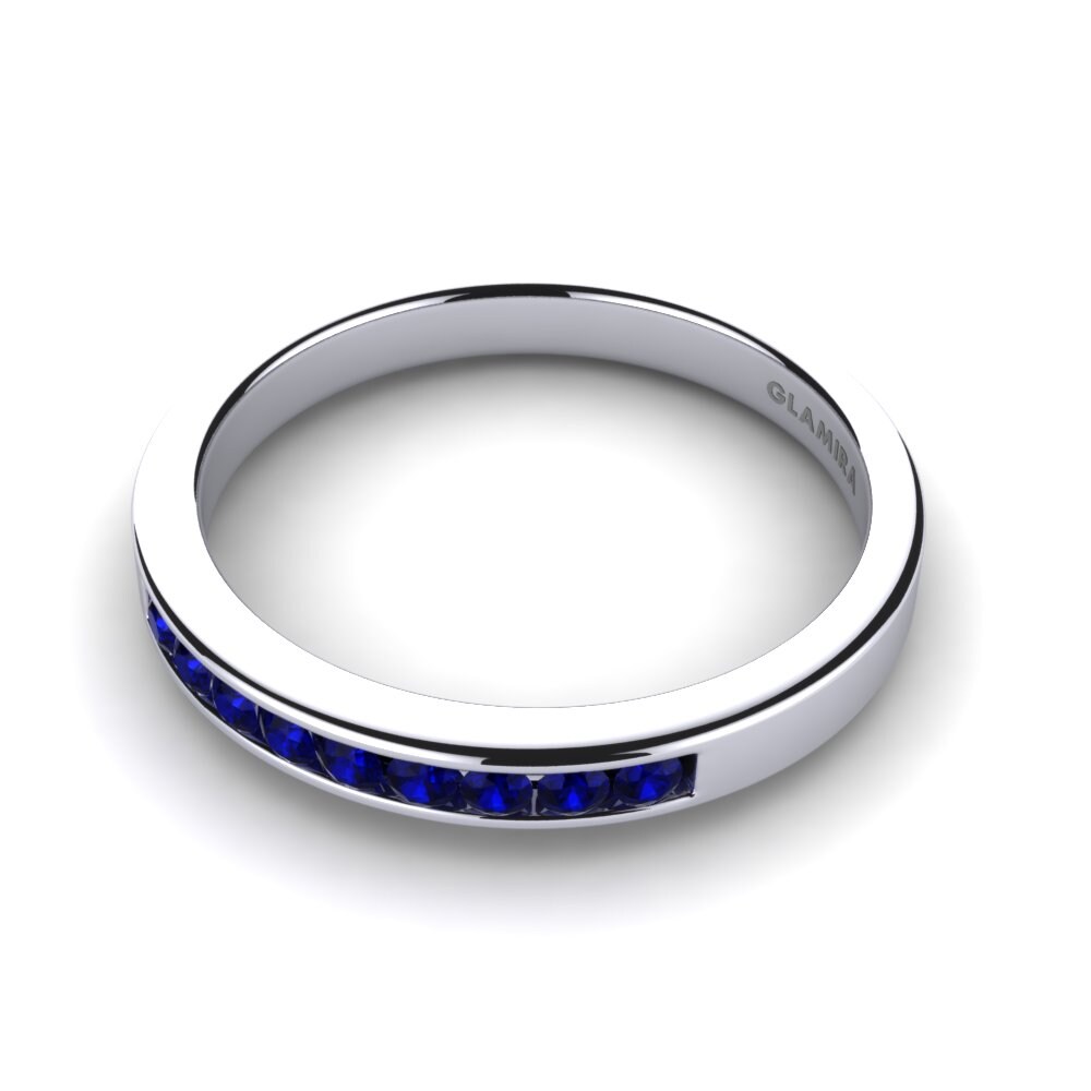 Dark Blue Zirconia Ring Mila