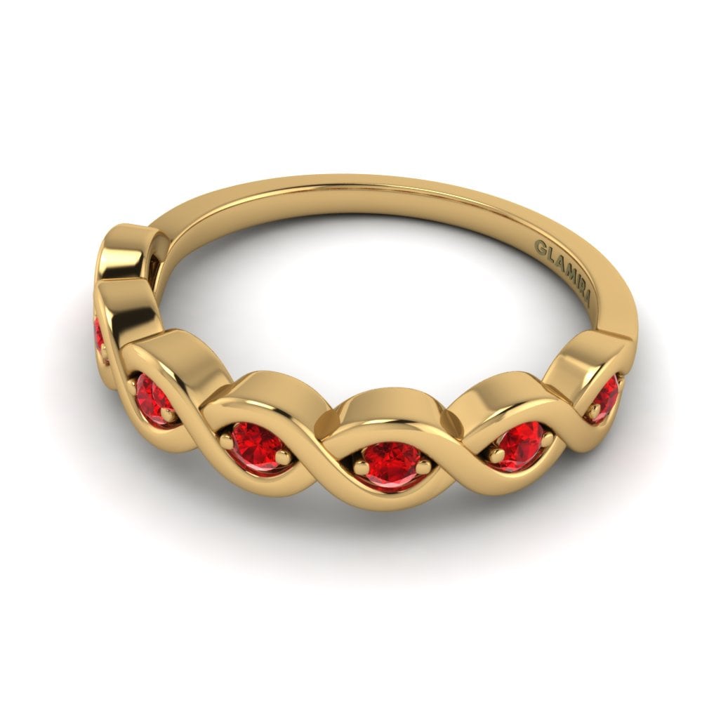Circonita Roja Anillo Molly