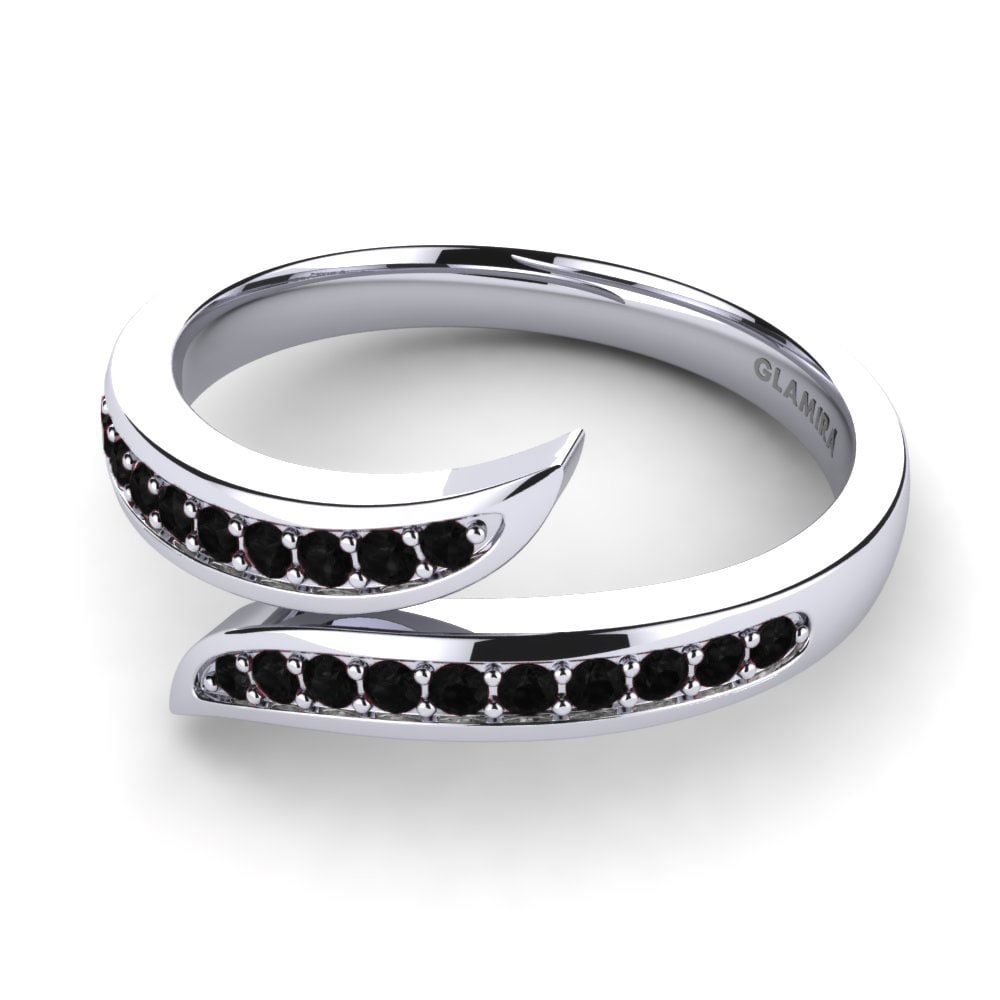 Schwarzer Diamant Ring Dalila