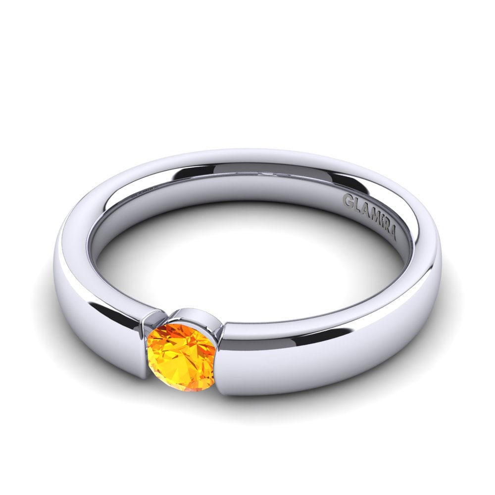 Citrine Engagement Ring Alexis