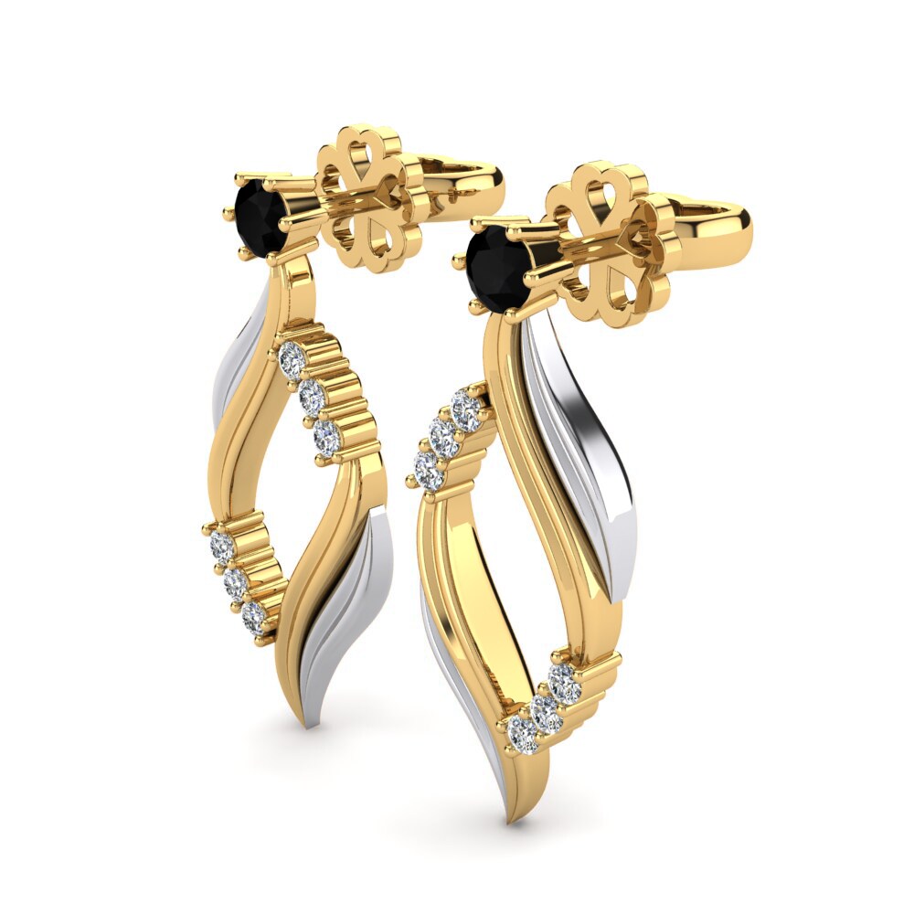 Black Onyx Women's Earring Barrena