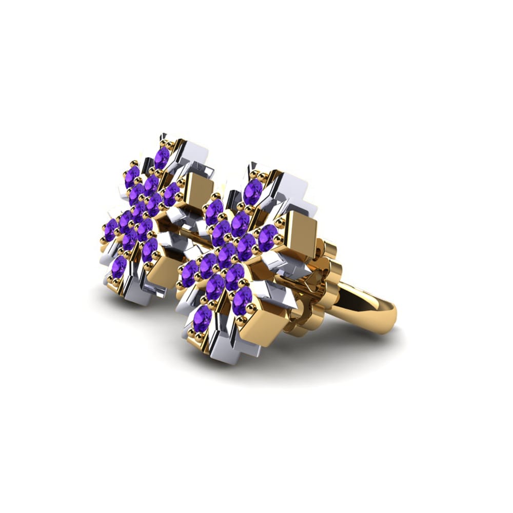 Amethyst Earring Grano