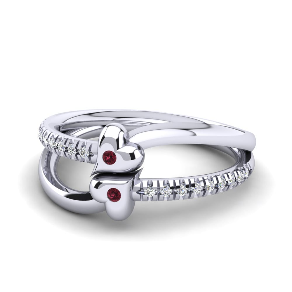Garnet Ring Dalia