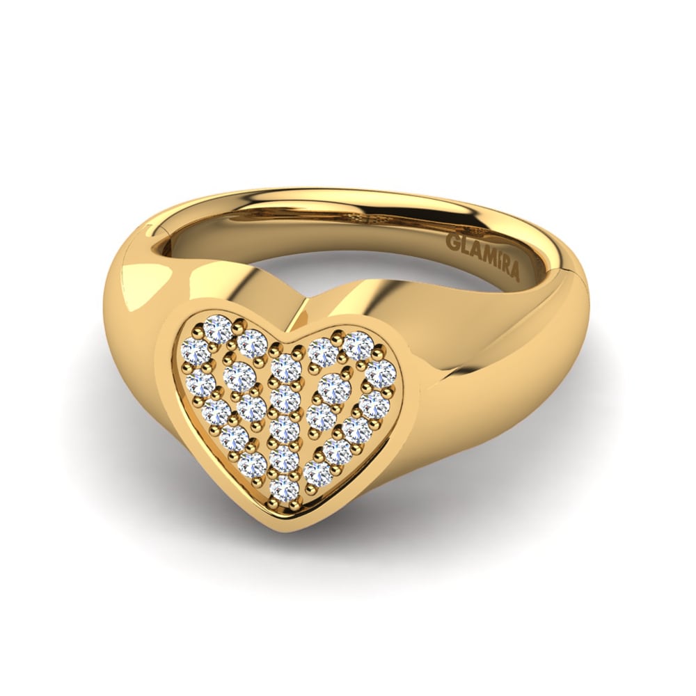 18K Yellow Gold Ring Grasse