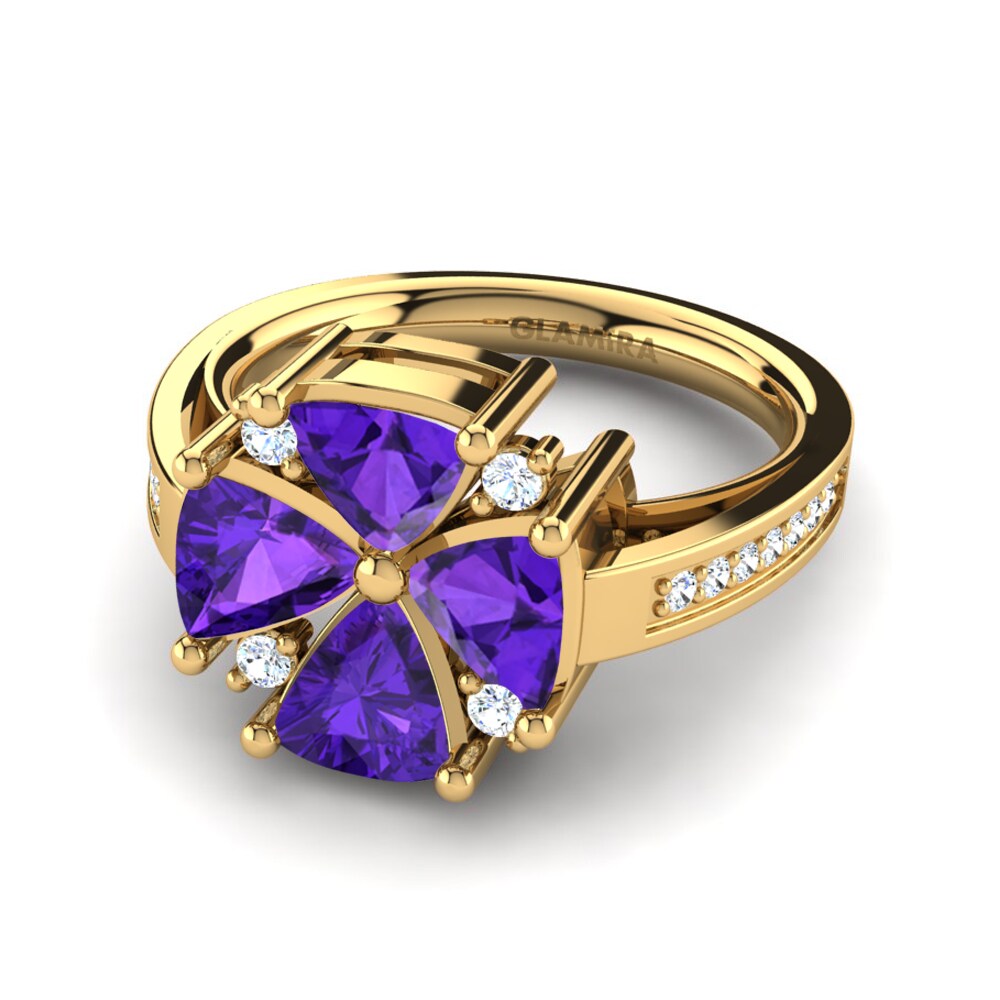 Trillón Amatista Anillo Mattia