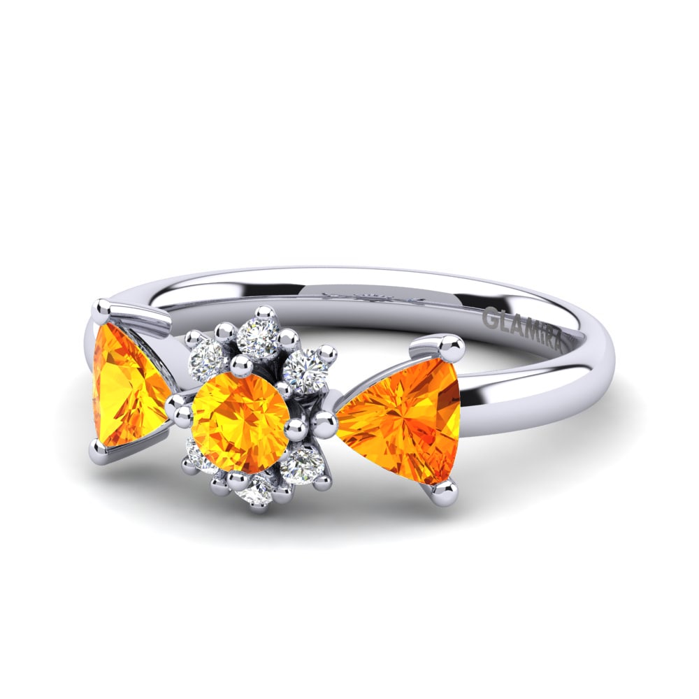 Citrine Engagement Ring Aldyne