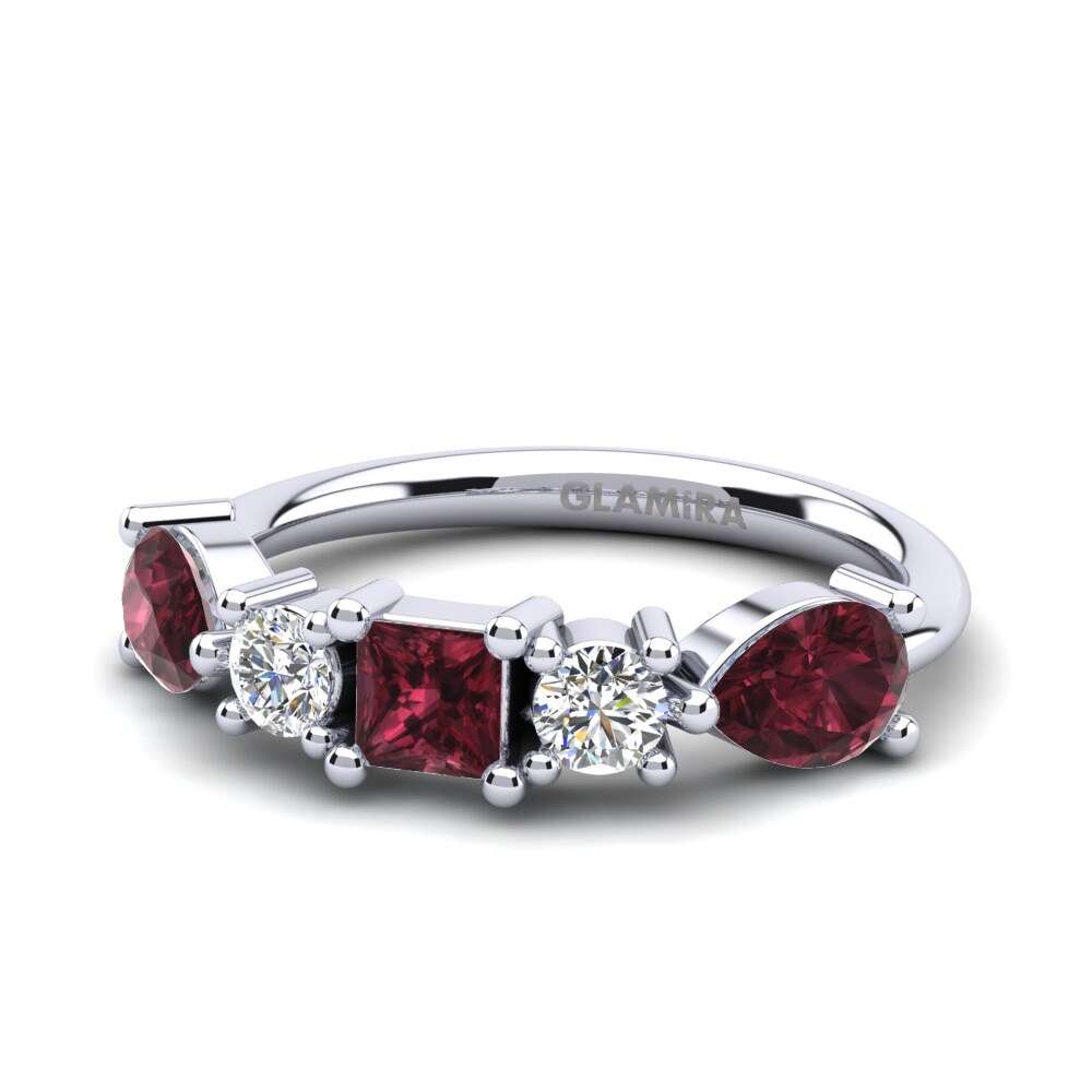 Garnet Engagement Ring Carlota