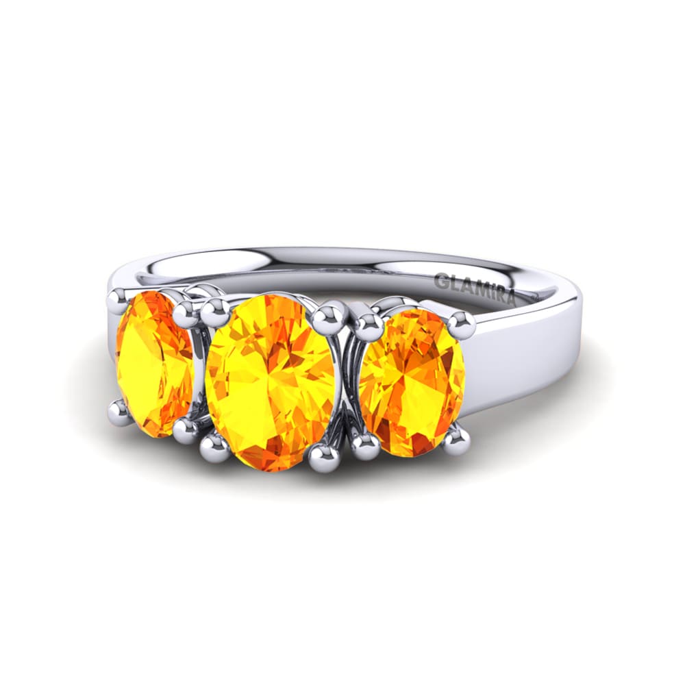 Citrine Engagement Ring Calybe