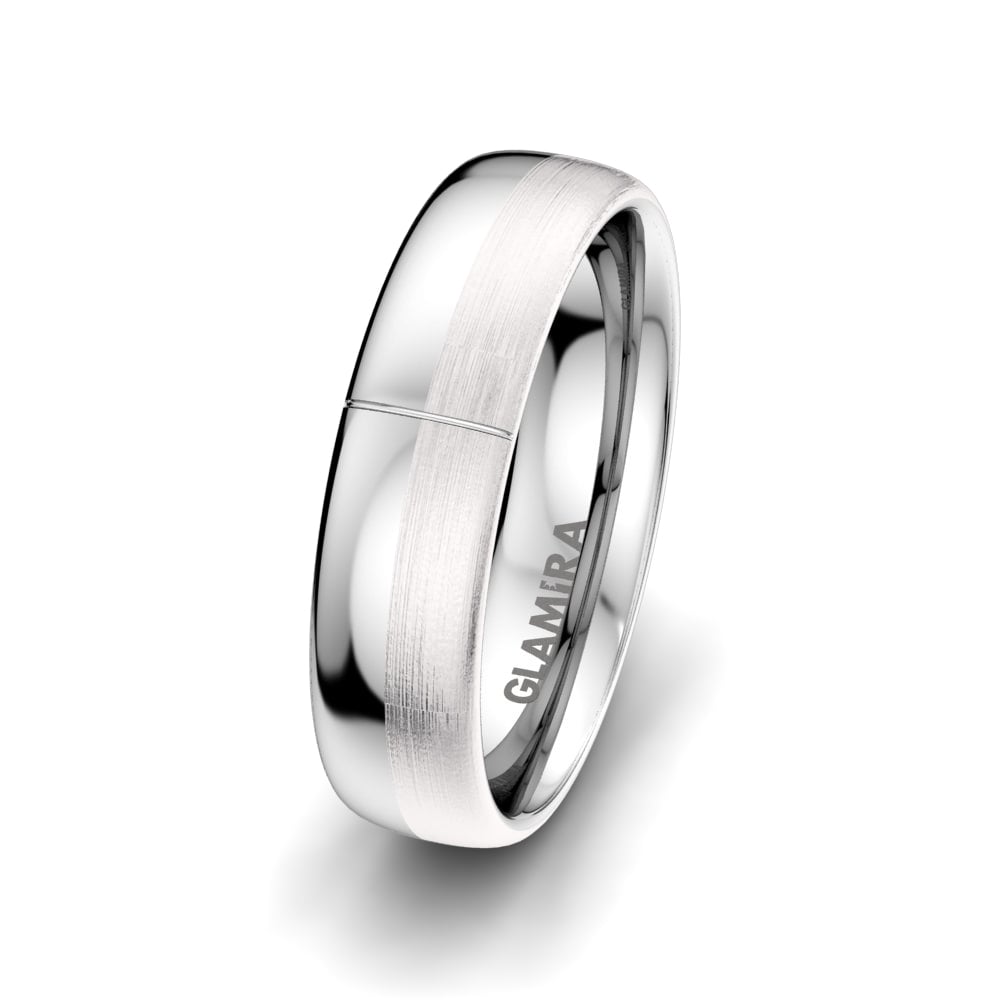 950 Palladium Men's Wedding Ring Dynamic Trust 6mm