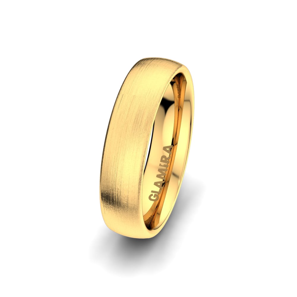 Anillos de boda para hombres 14k Oro Amarillo Classic