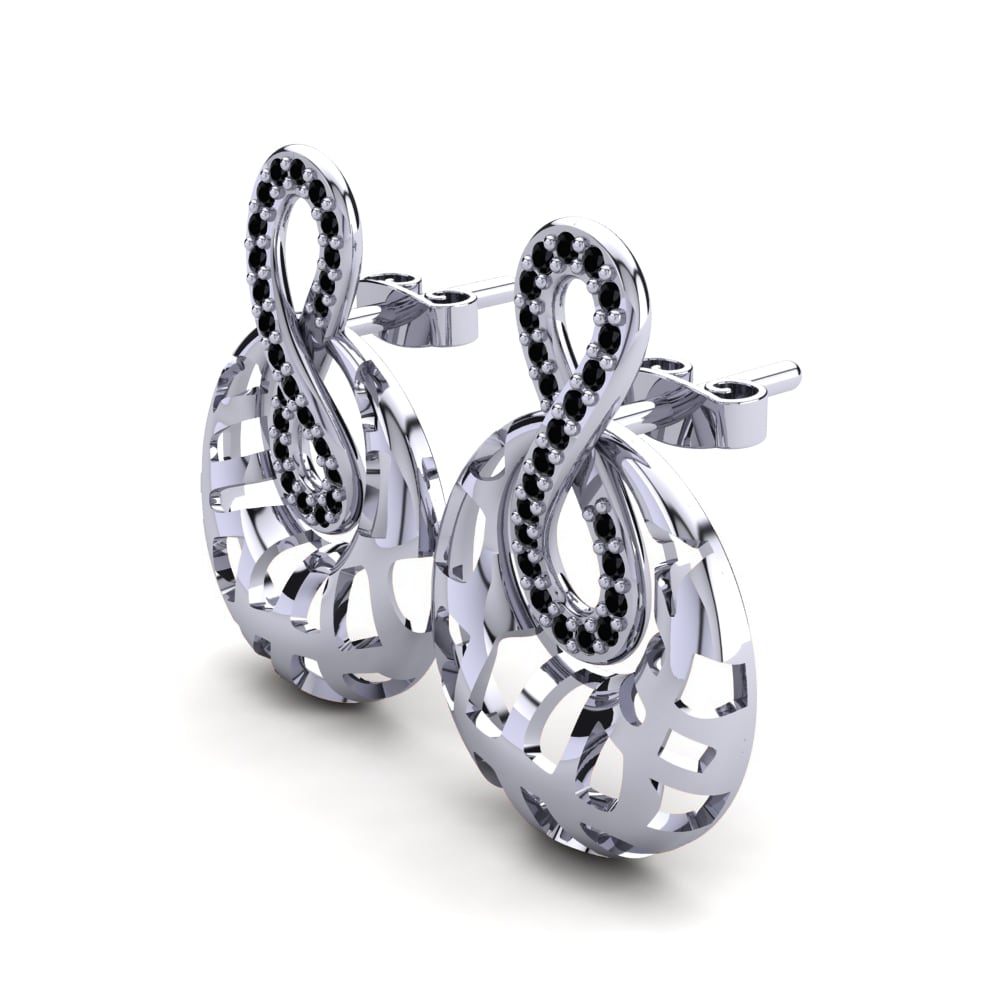 Black Onyx Women's Earring Ghodsi