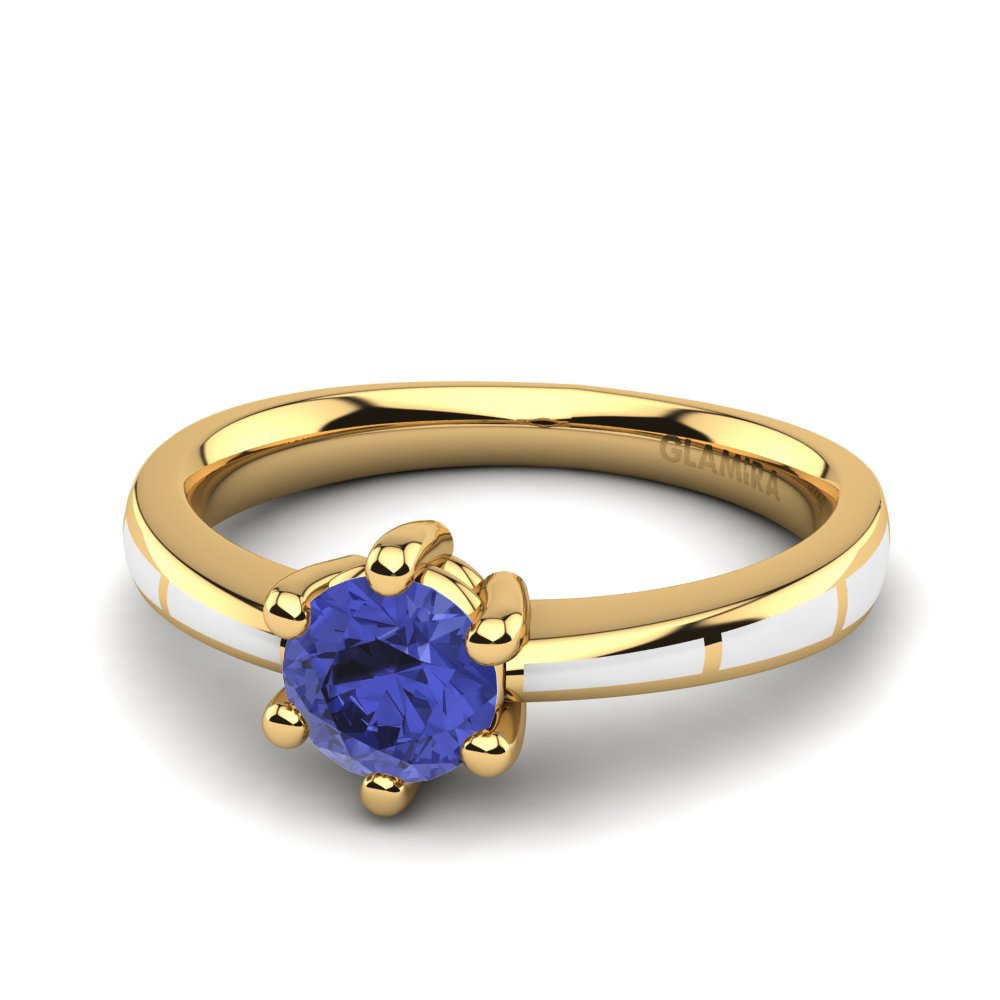 Tanzanite Engagement Ring Giacinta
