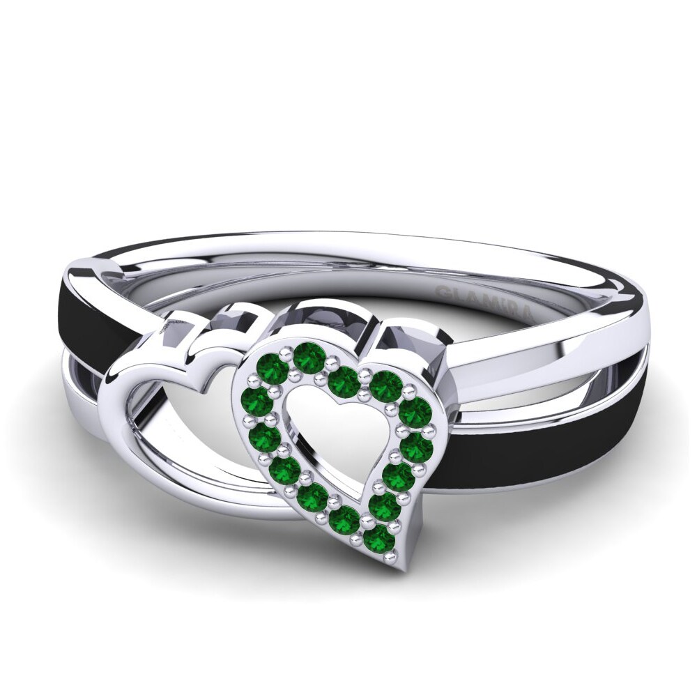 Green Zirconia Ring Giovanna