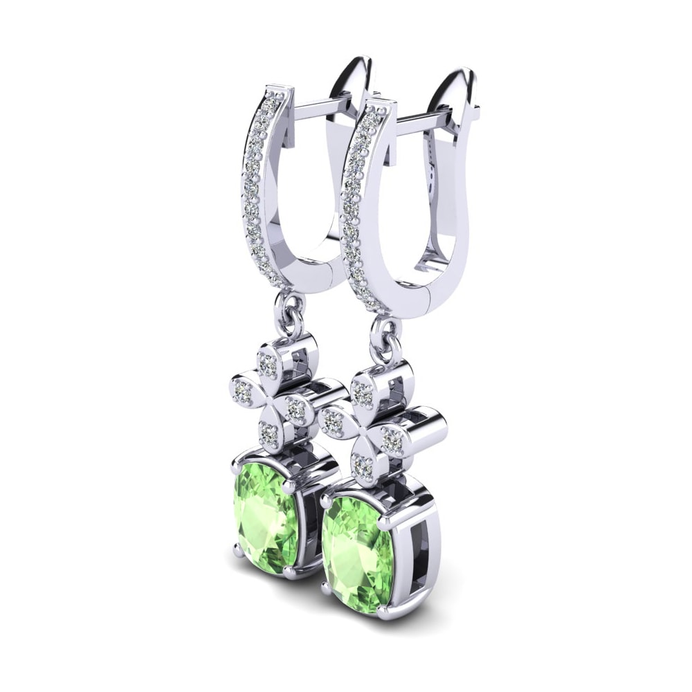 Green Amethyst Women's Earring Jacenda