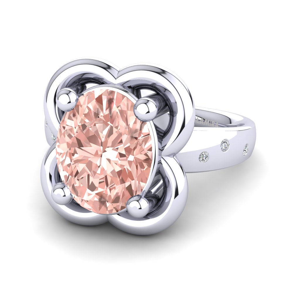 Morganita Anillo de compromiso Jireliss