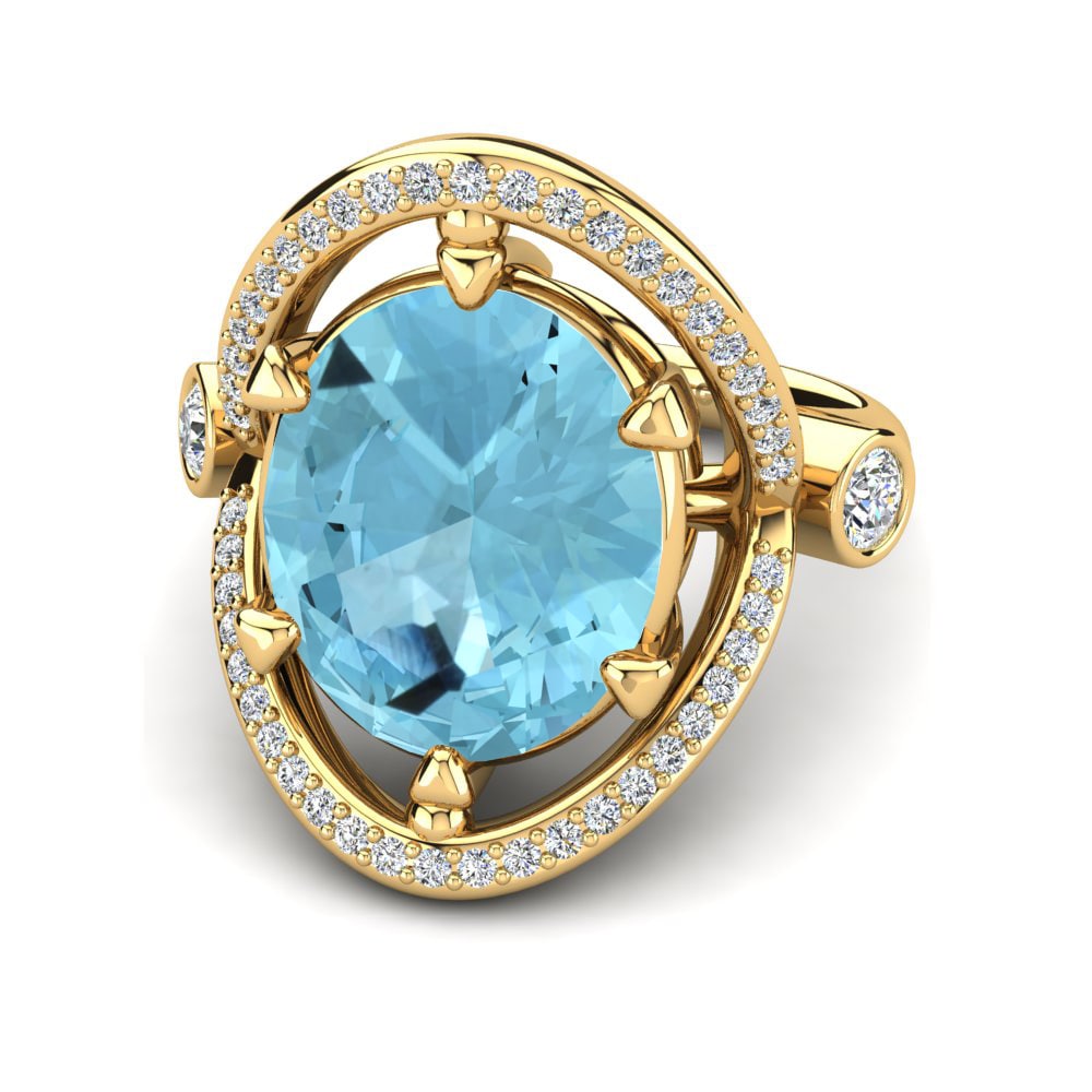 Aquamarine Ring Joscelin
