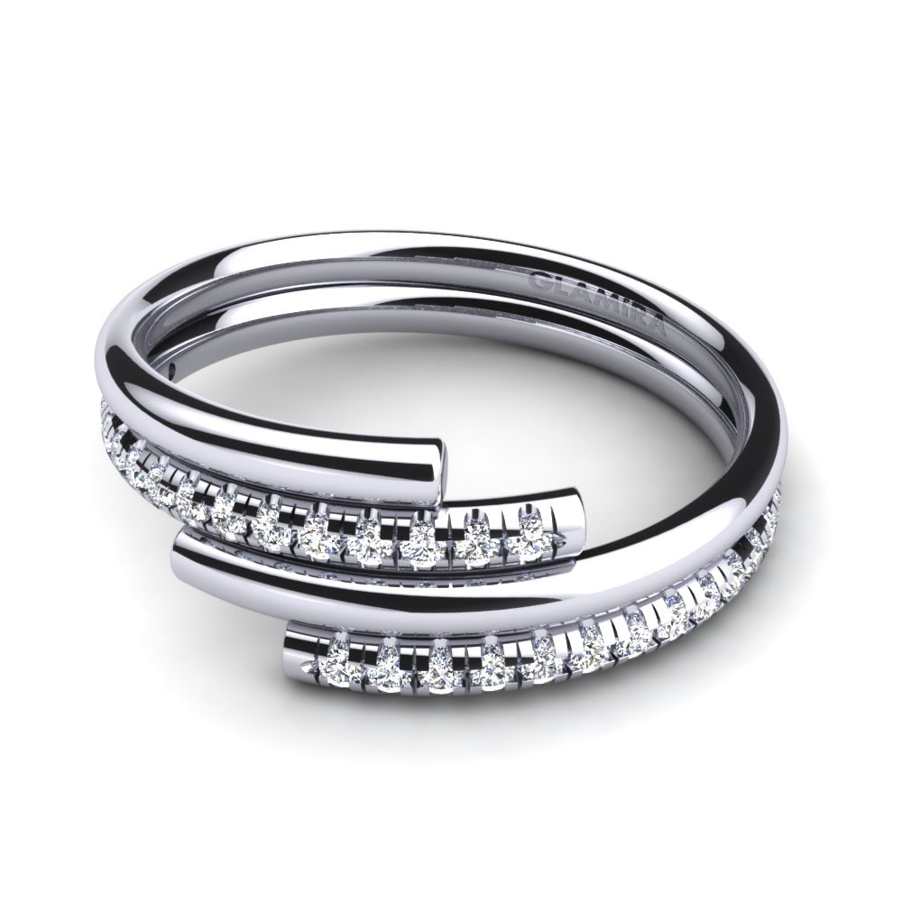Labor-gezüchteter Diamant Ring Bridget