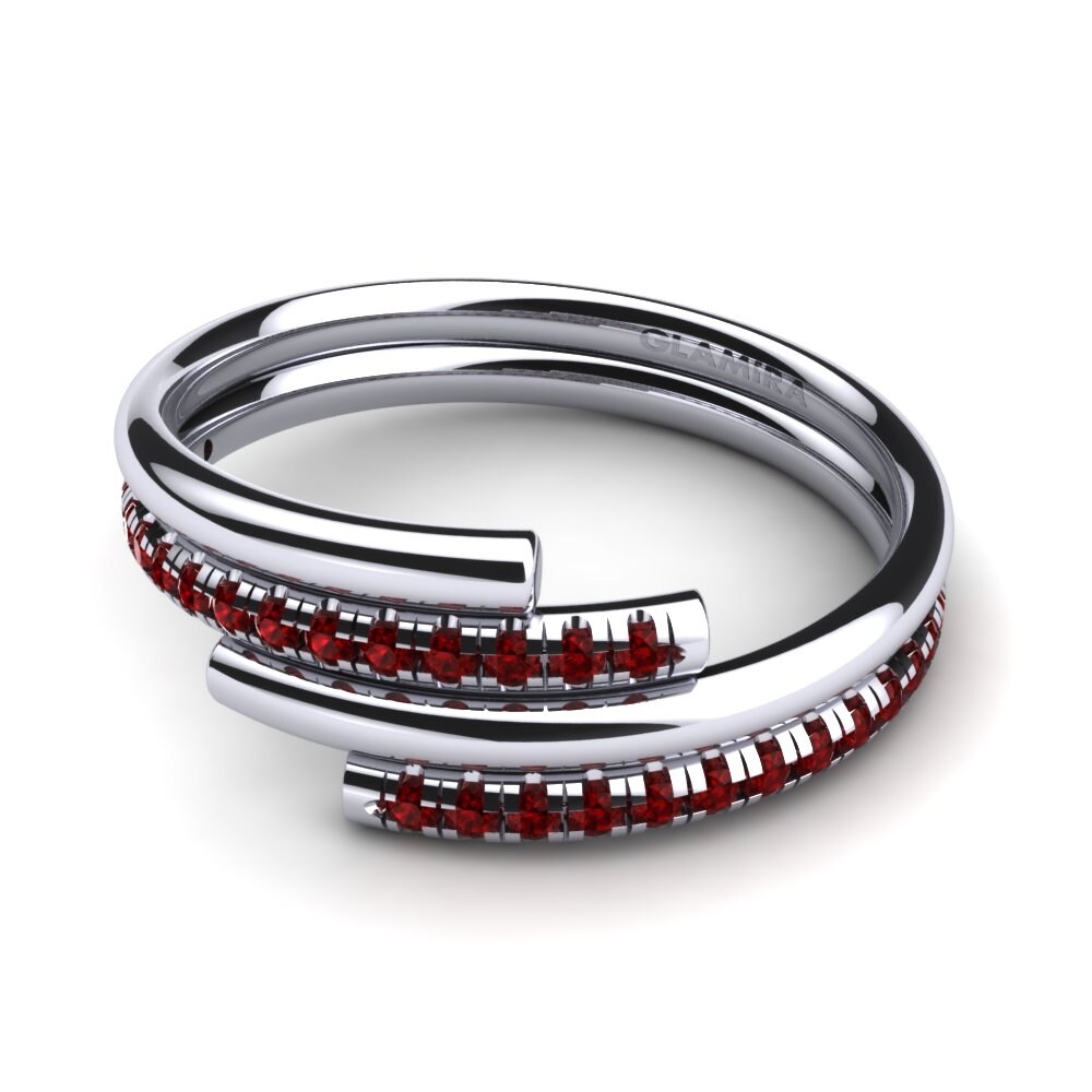Circonita Roja Anillo Bridget