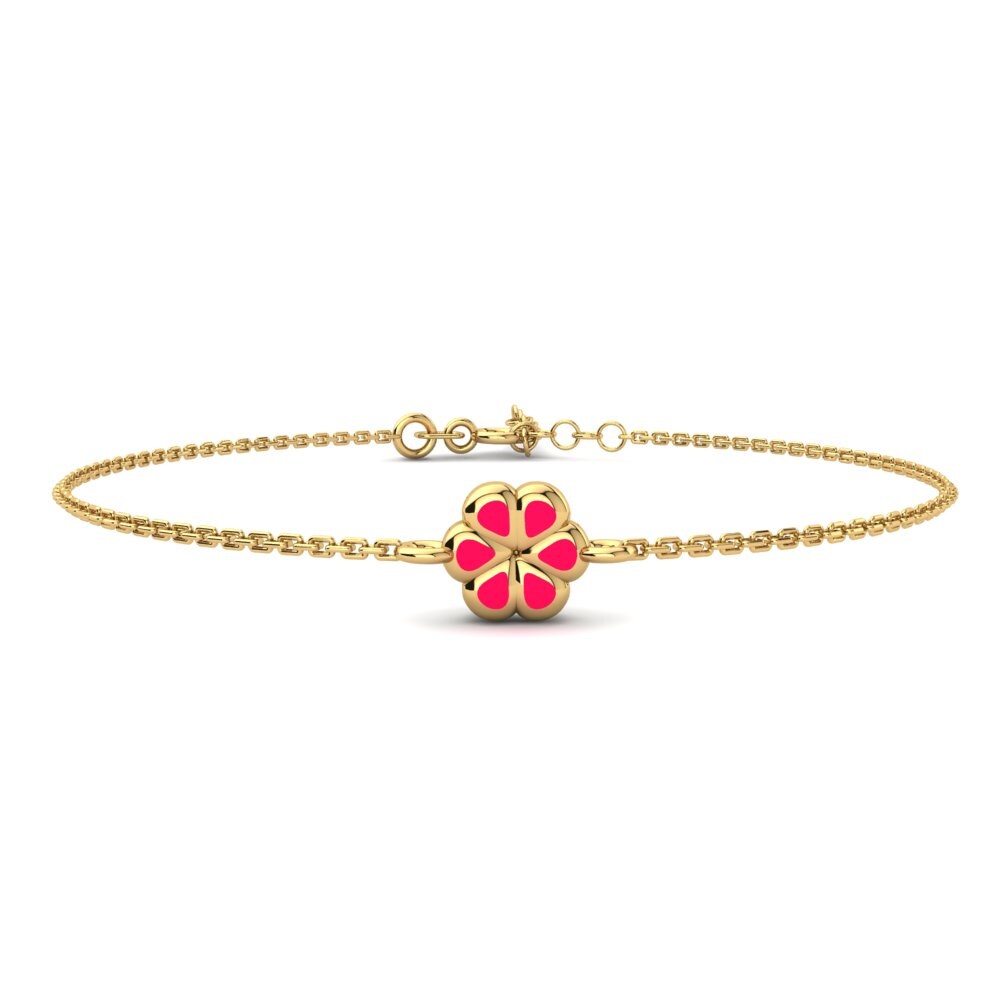 14k Yellow Gold Kid's Bracelet Rajamir