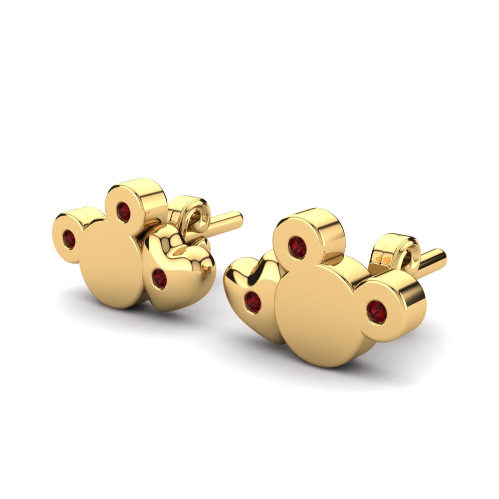 Ruby Kids Earring Atemoija